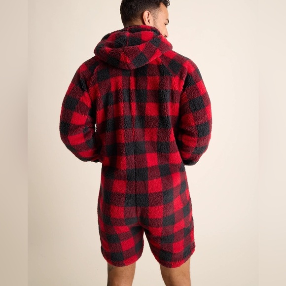 NWT Chubbies Men’s Chubbsie The Lumberjack of All Trades in Red Buffalo Check 2X - Picture 2 of 6